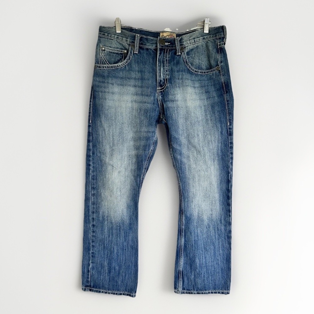 Wrangler Jeans - Men 34X30 - Blue Denim 20X Bootcut Cowboy Western Ranch